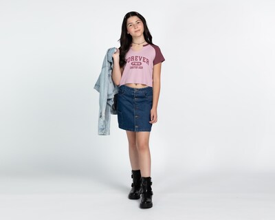 Foto 2 | Playera Refill Manga Corta Estampado para Niña