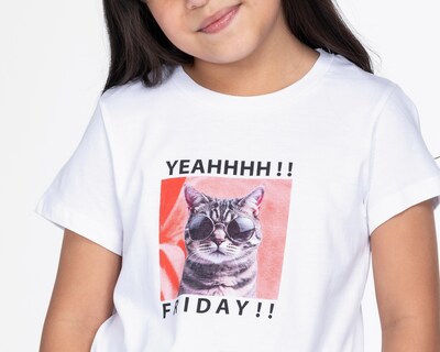 Foto 5 | Playera Girls Attitude para Niña 2 Piezas