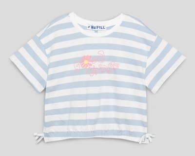Foto 1 | Playera Refill Manga Corta a Rayas para Niña