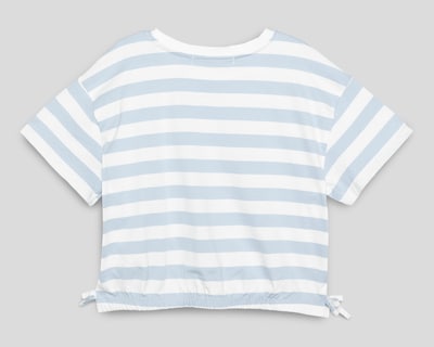 Foto 2 | Playera Refill Manga Corta a Rayas para Niña