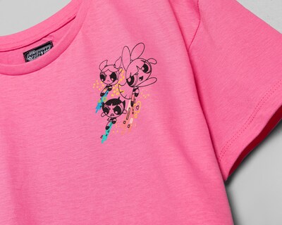 Foto 5 | Playera Las Chicas Superpoderosas para Niña 3 Piezas