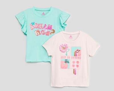 Foto 1 | Playera Girls Attitude para Niña 2 Piezas