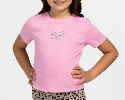 Foto 5 | Playera Girls Attitude para Niña 2 Piezas