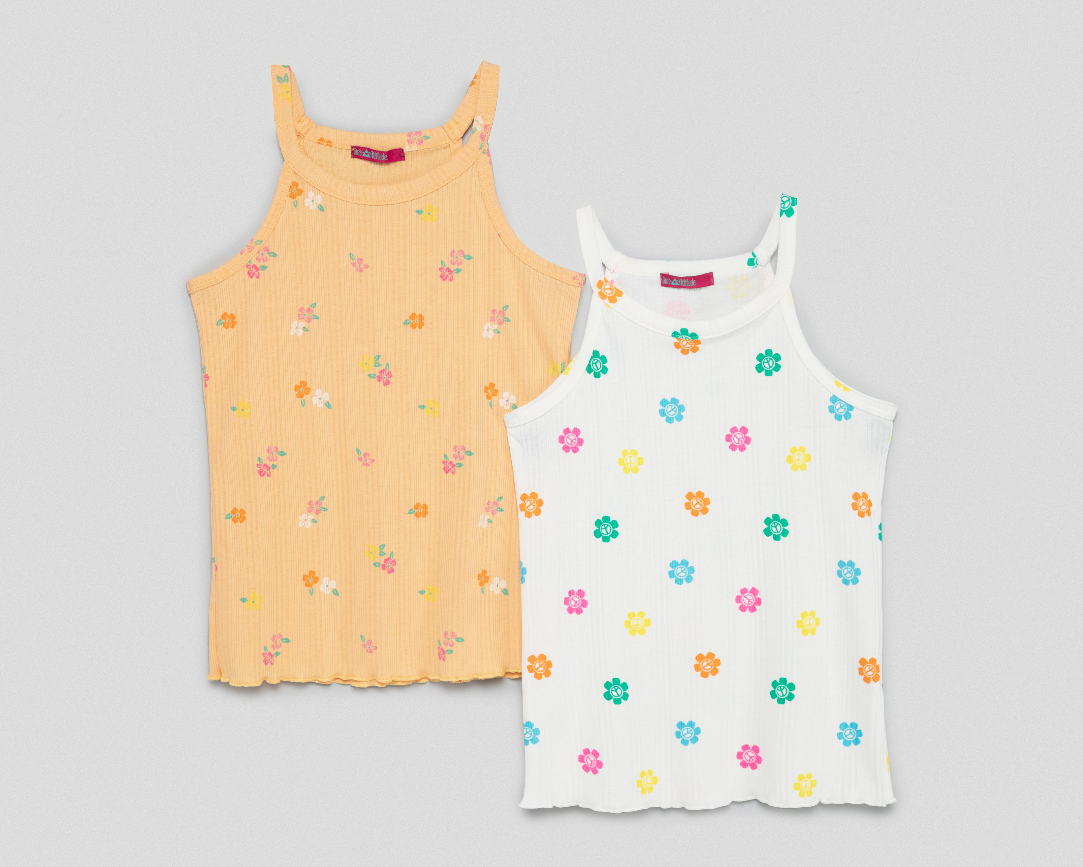 Camiseta Interior Girls Attitude para Niña 2 Piezas