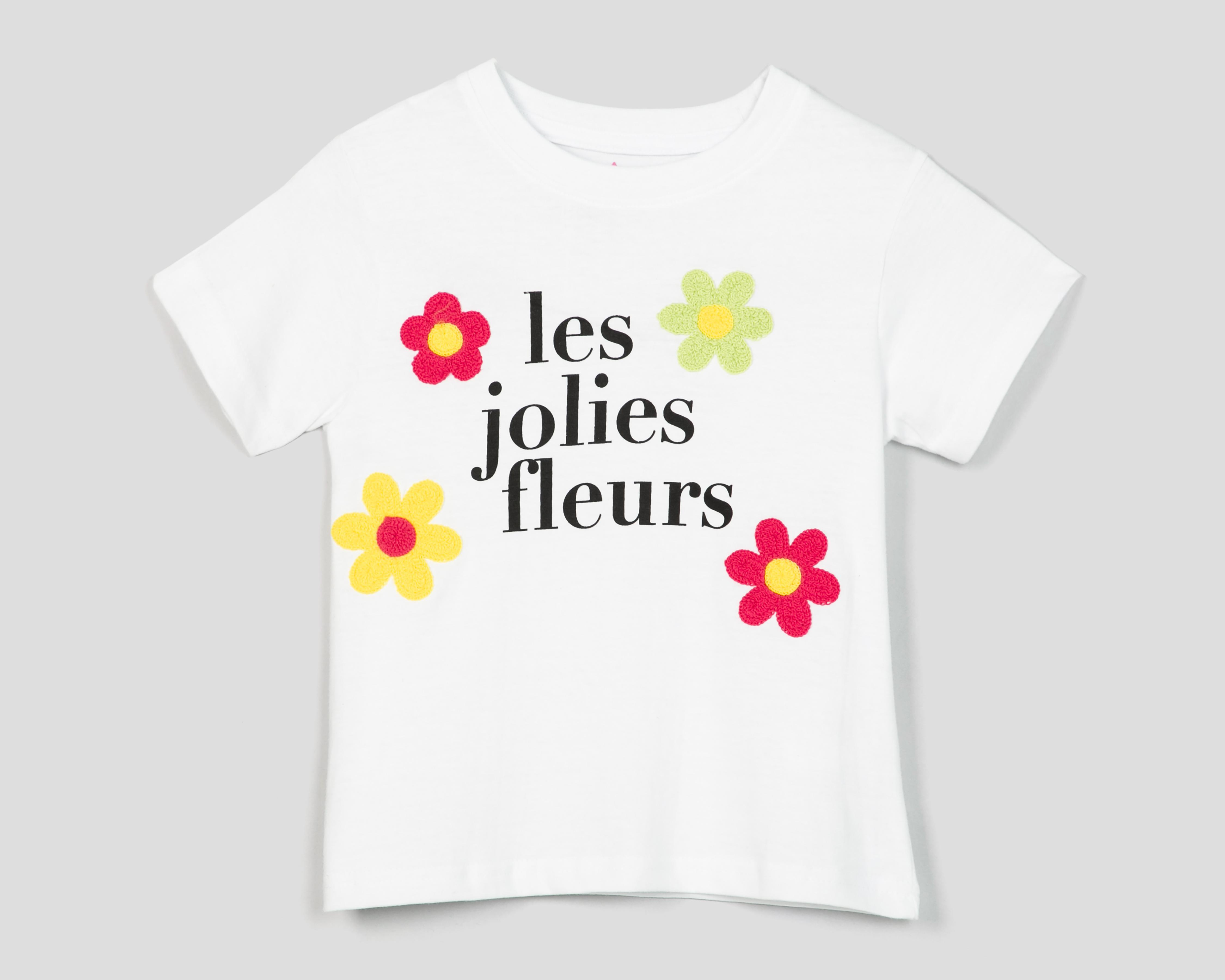 Playera Girls Attitude Manga Corta Estampada para Niña