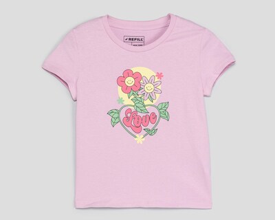 Foto 2 | Playera Refill para Niña 2 Piezas