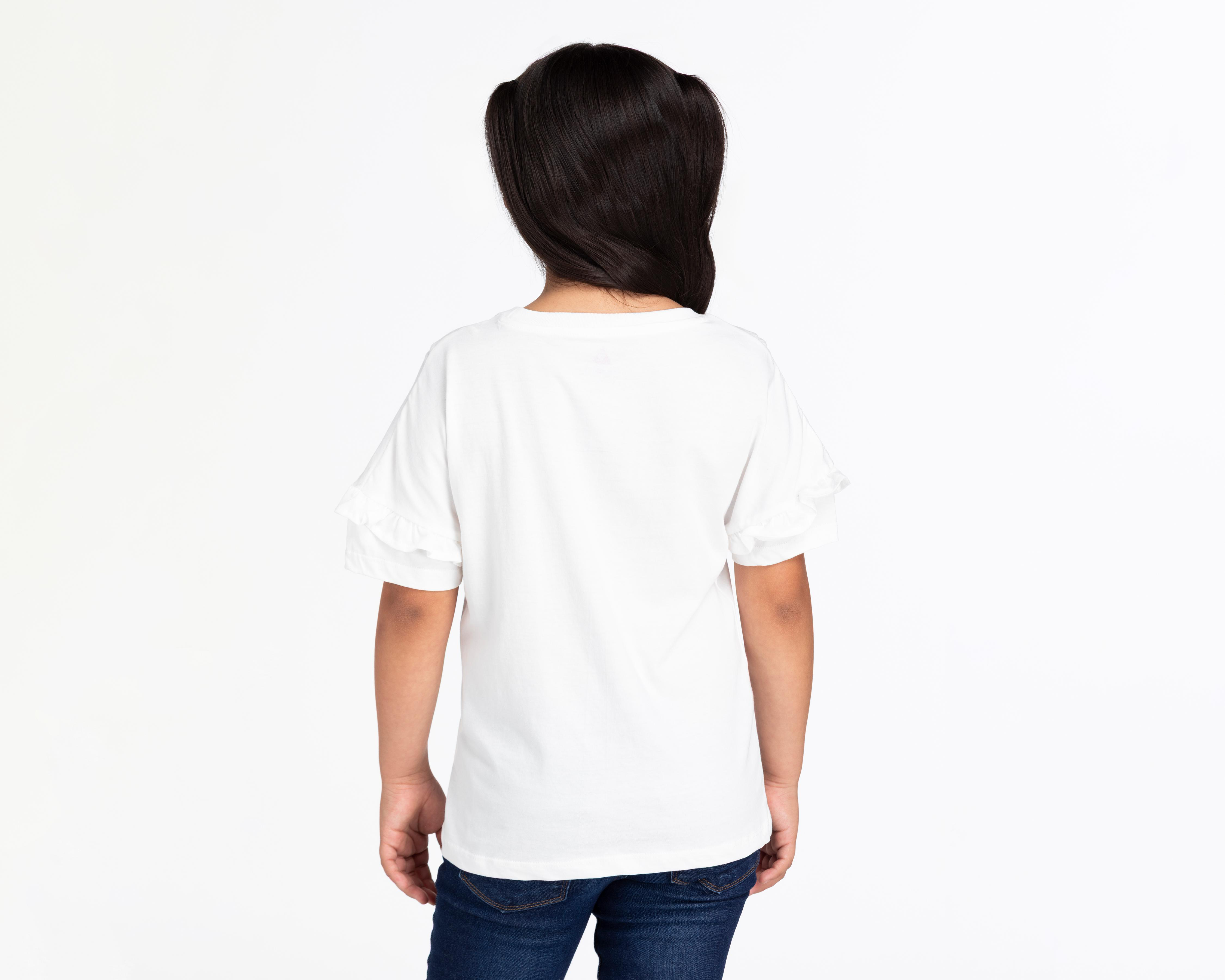 Foto 4 pulgar | Playera Girls Attitude Manga Corta para Niña