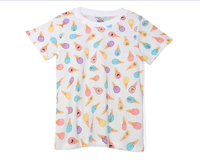 Foto 3 | Playera Bob Esponja para Niña 2 Piezas