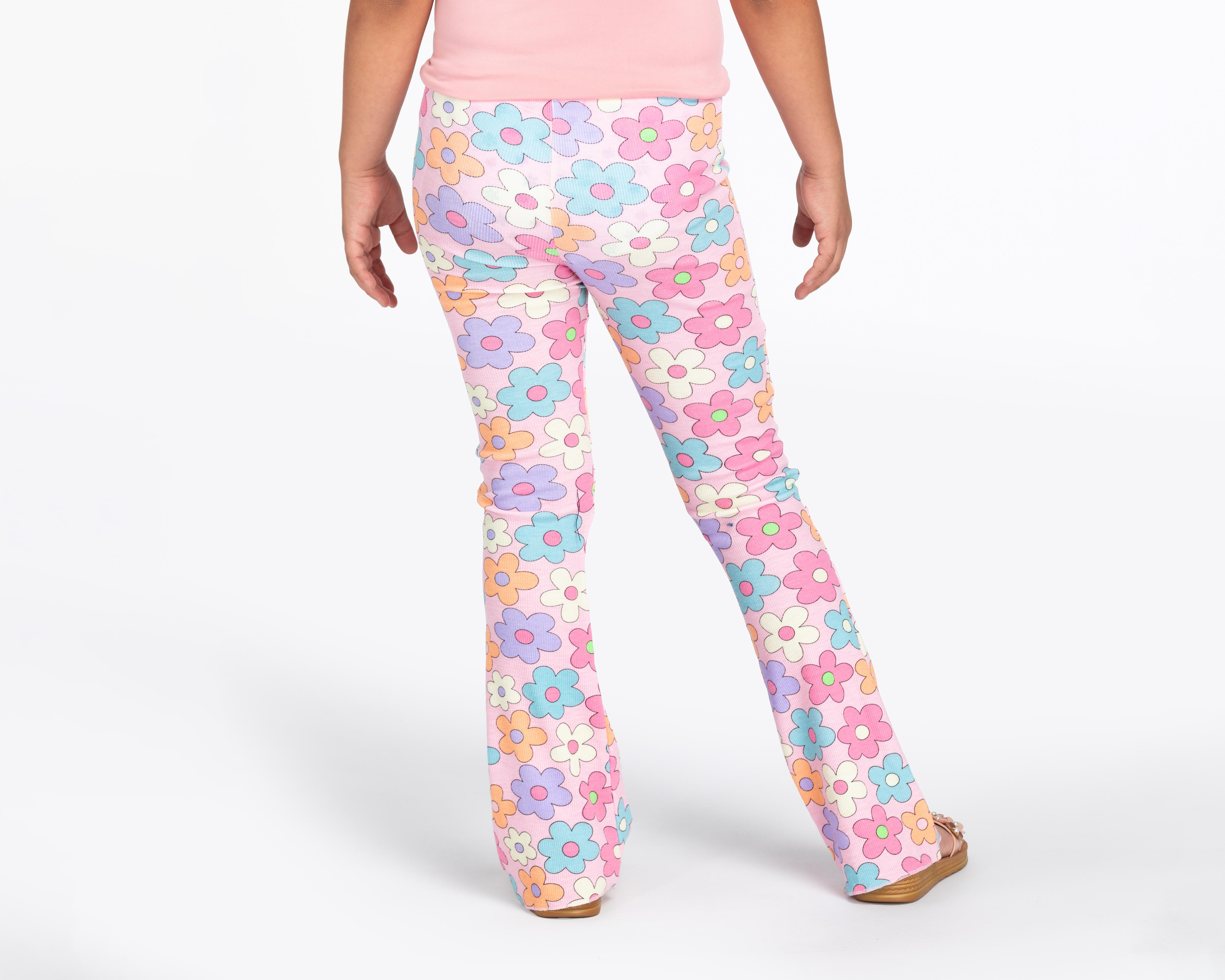 Foto 5 pulgar | Leggings Girls Attitude Flare para Niña 2 Piezas