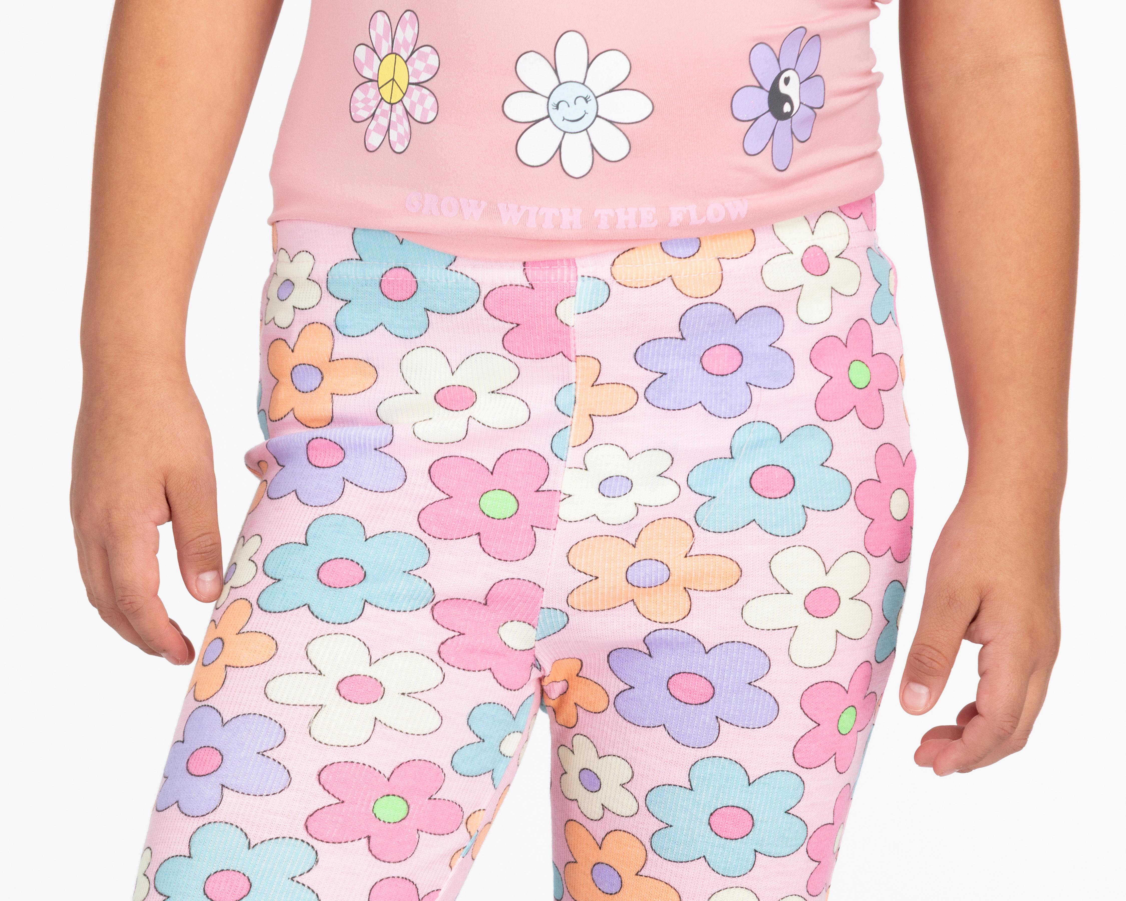 Foto 6 pulgar | Leggings Girls Attitude Flare para Niña 2 Piezas