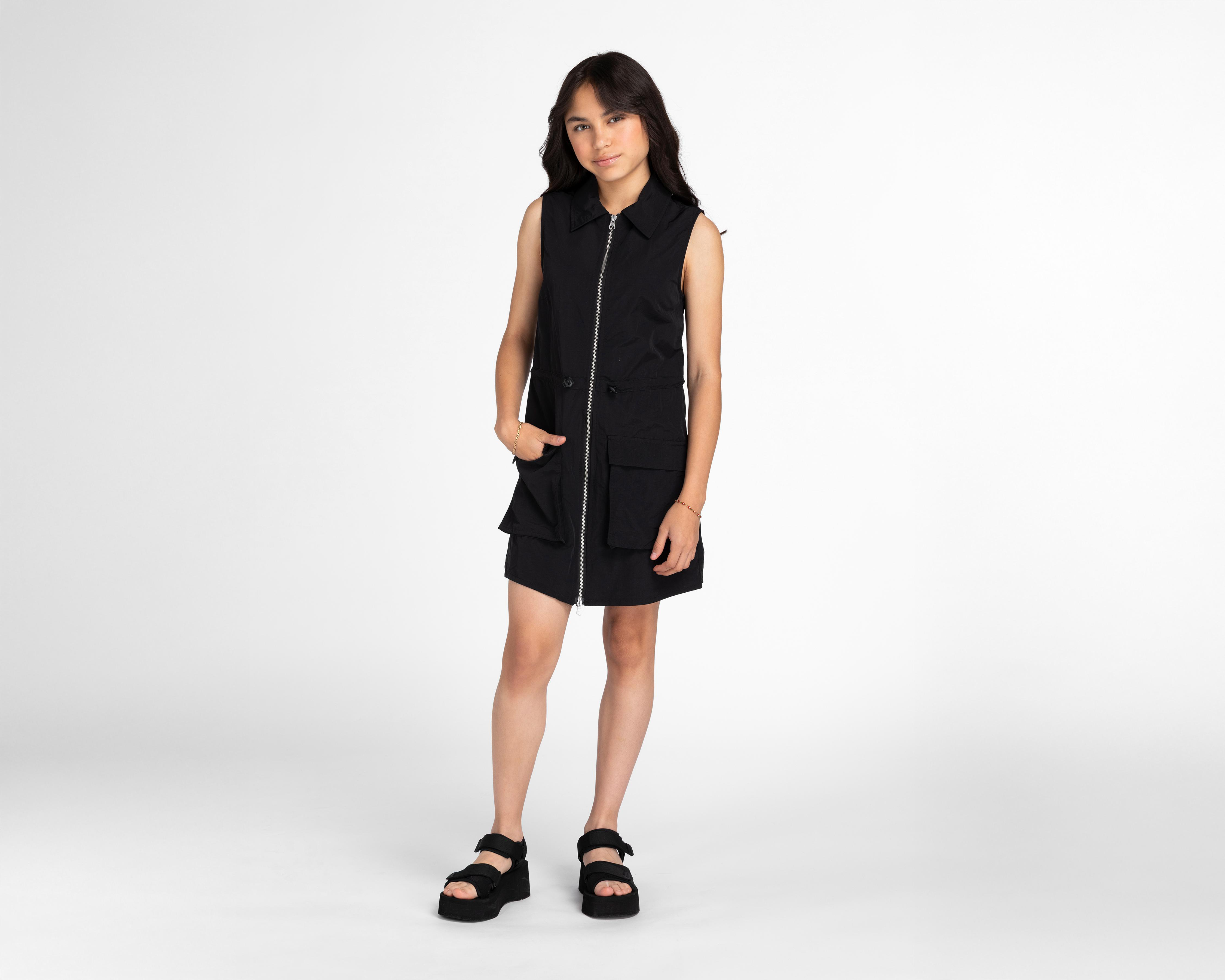 Foto 1 | Vestido Negro 18 Forever Juvenil