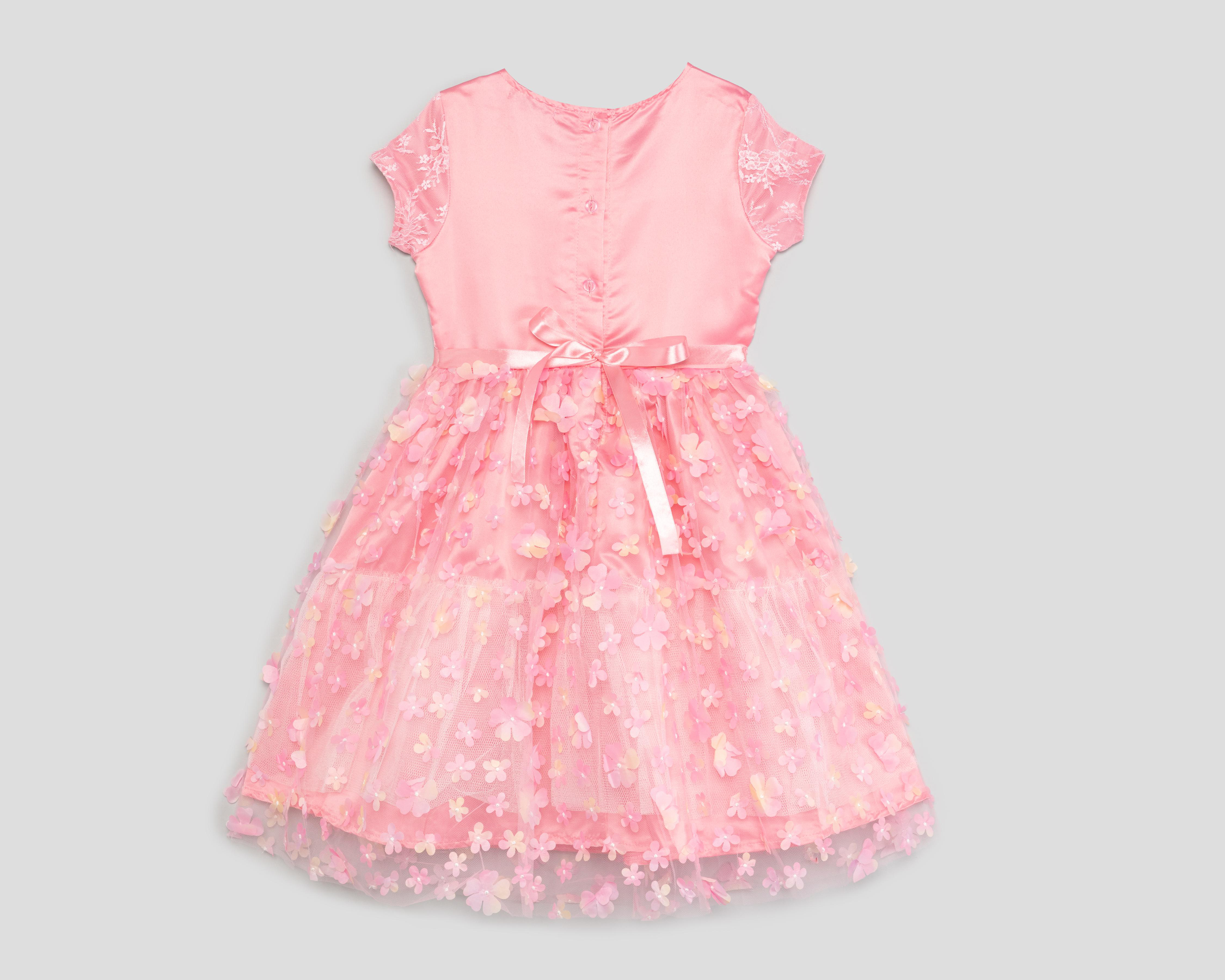 Foto 2 | Vestido Rosa Girls Attitude para Niña