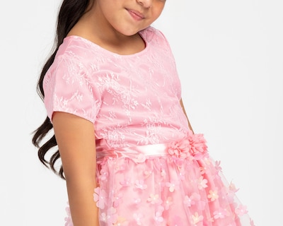 Foto 4 | Vestido Rosa Girls Attitude para Niña