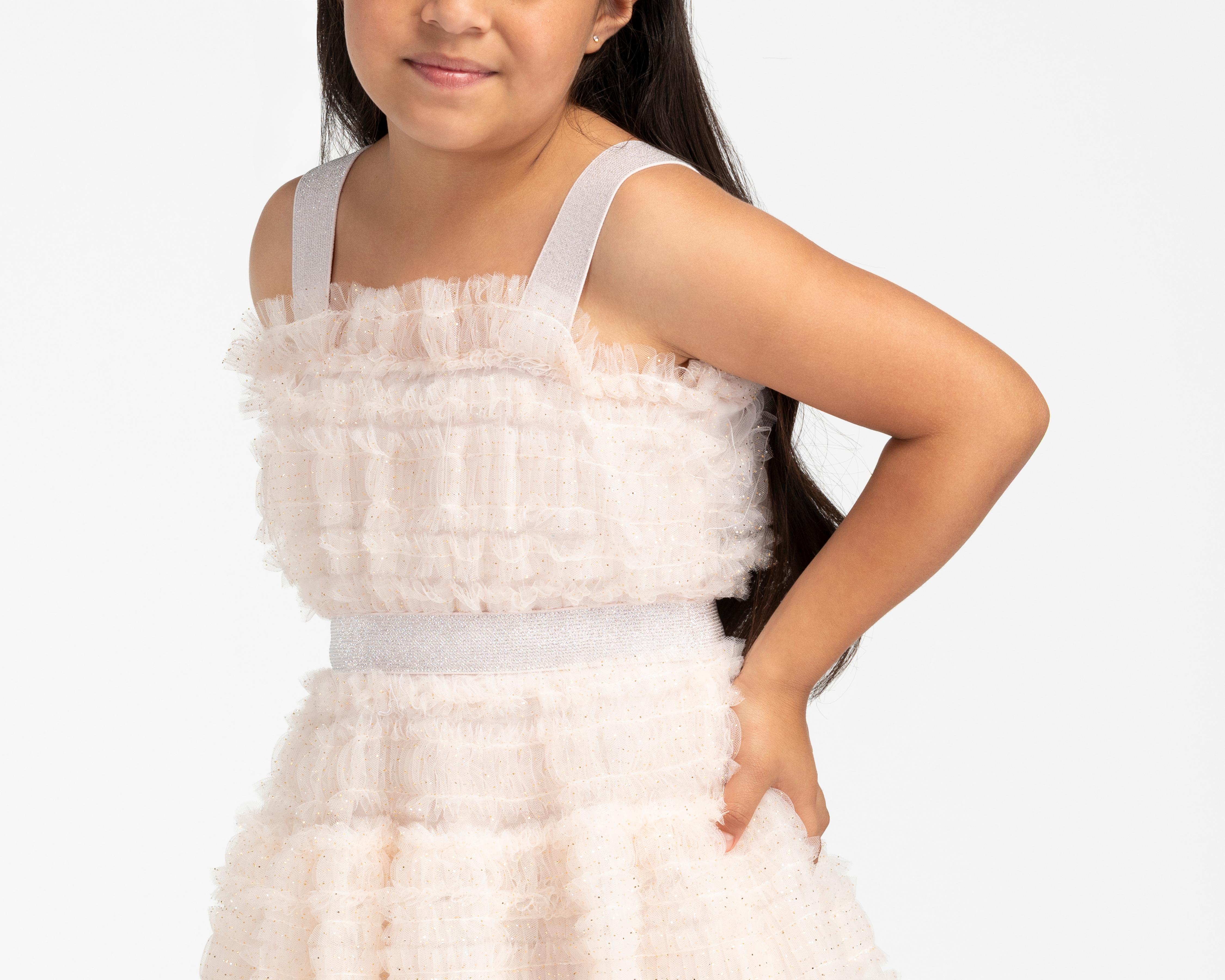 Foto 4 | Vestido Rosa Girls Attitude para Niña