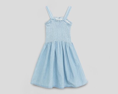 Foto 2 | Vestido Azul Refill para Niña