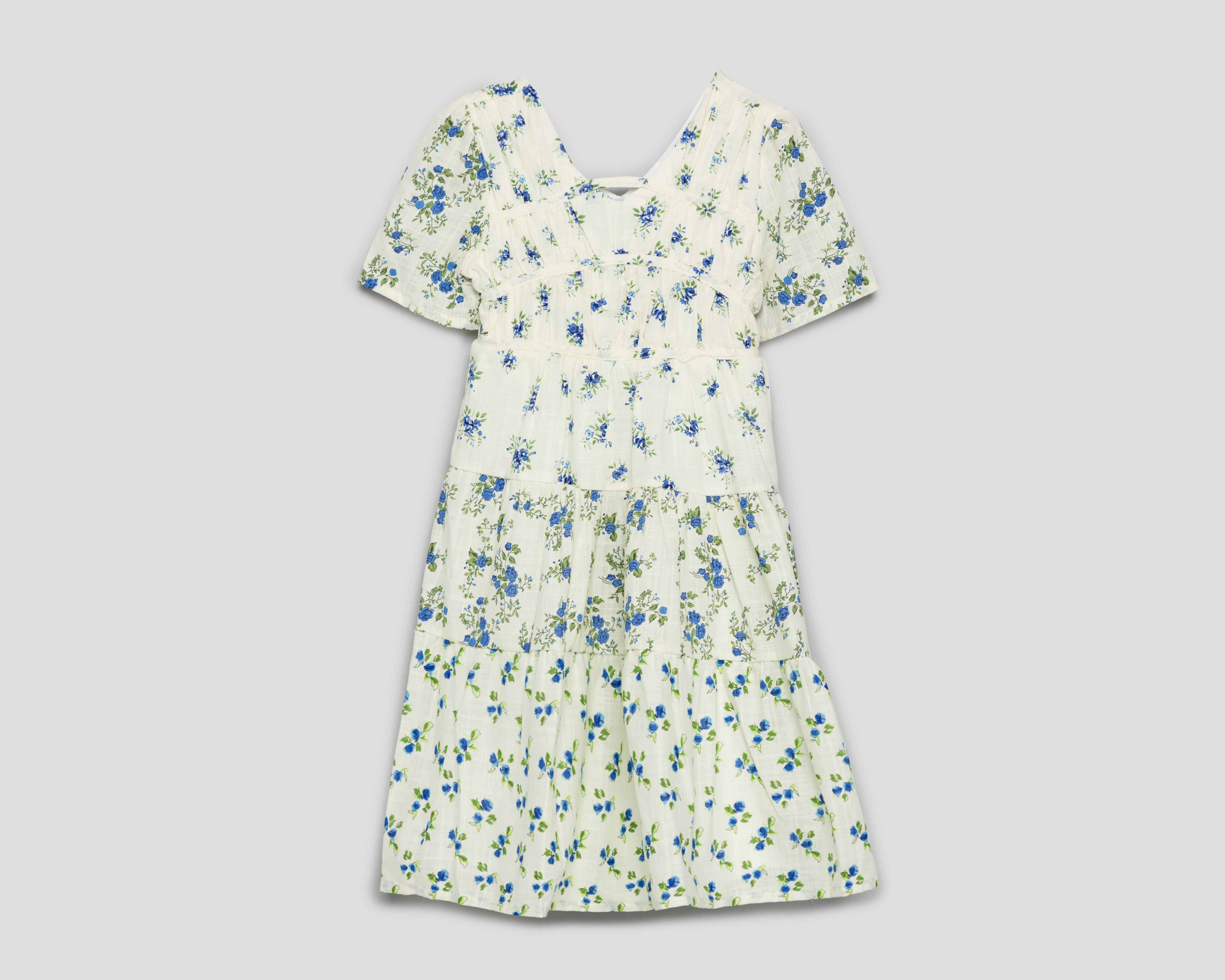 Foto 2 pulgar | Vestido Beige Refill Juvenil