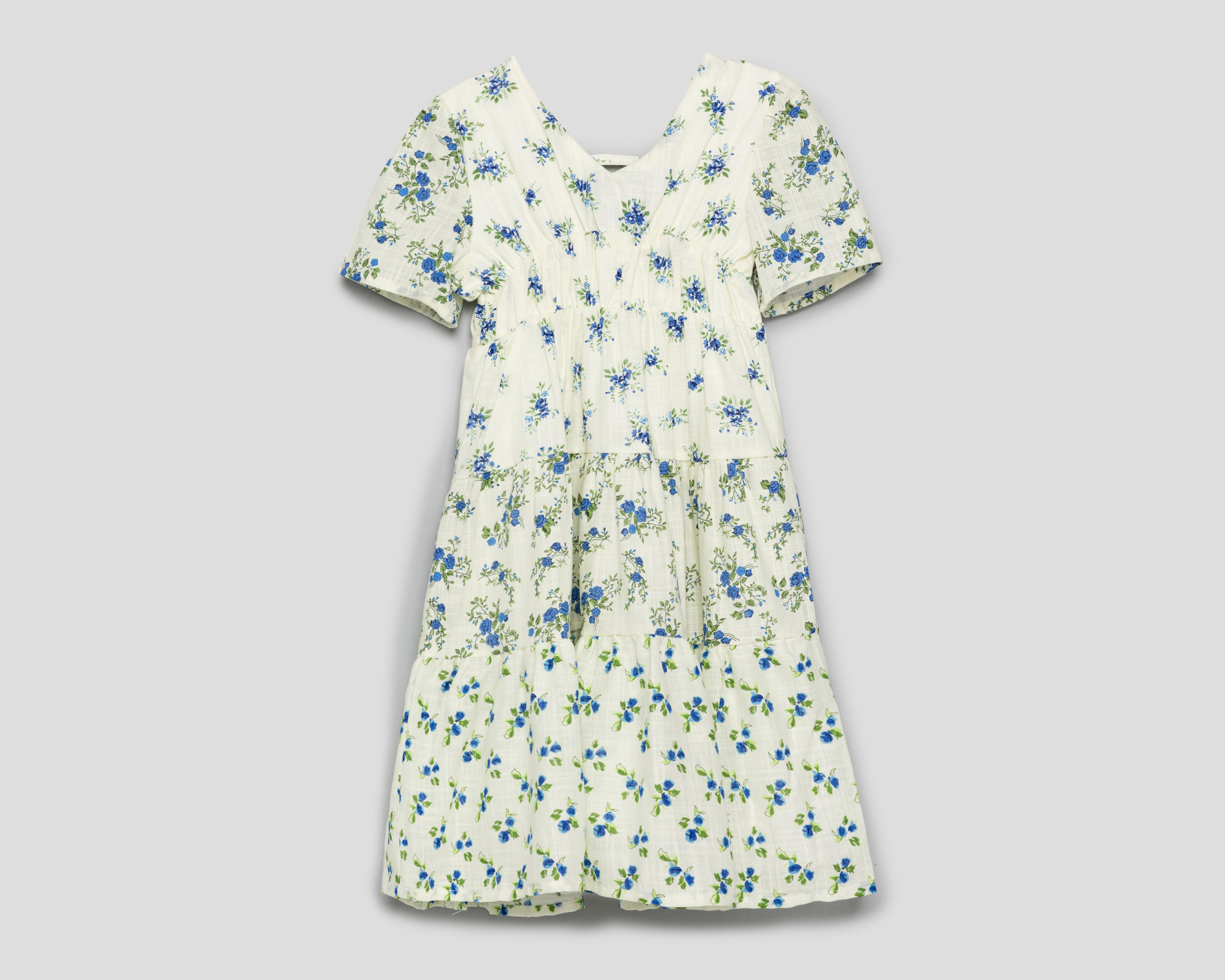 Foto 3 pulgar | Vestido Beige Refill Juvenil