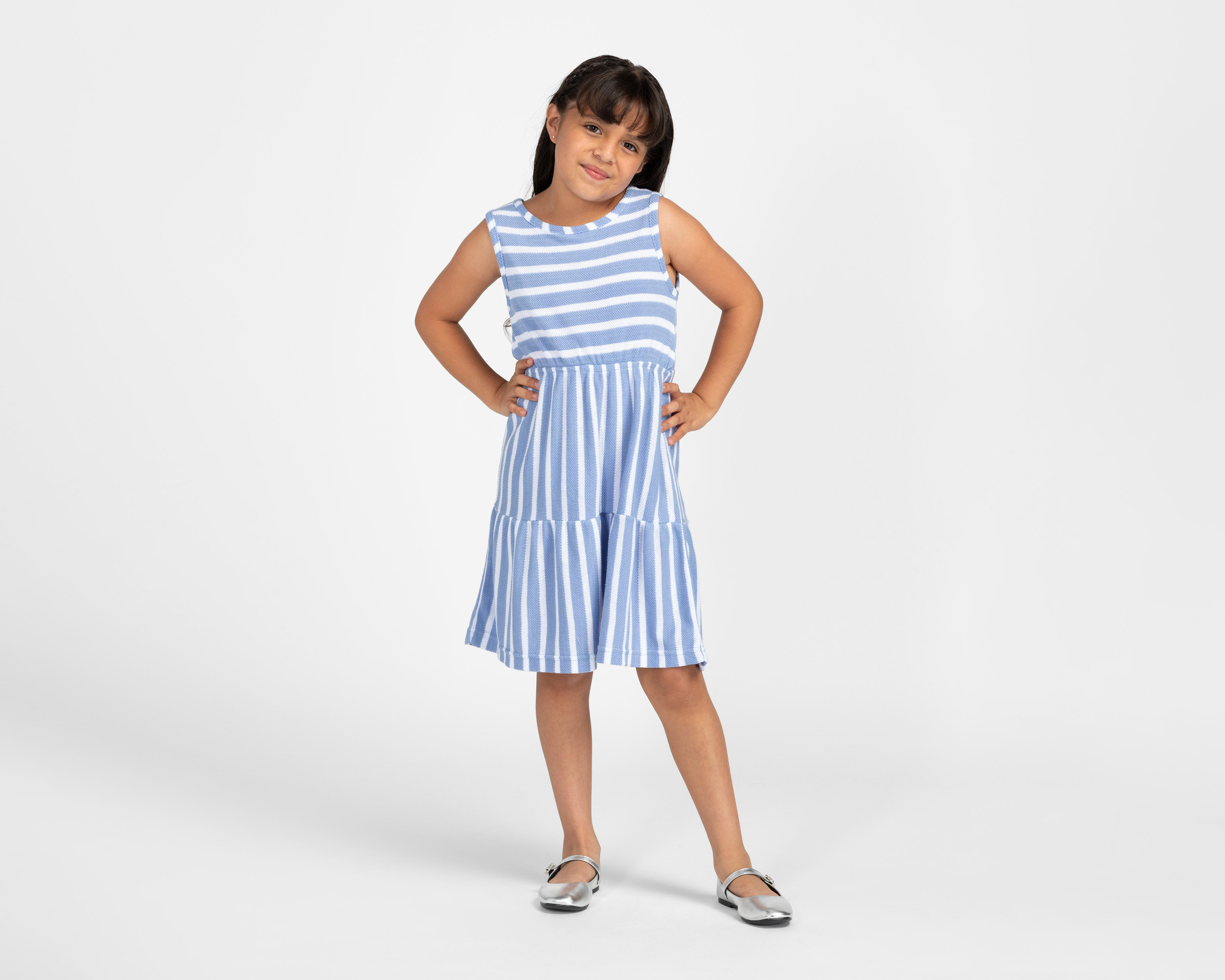 Vestido Azul Refill para Niña