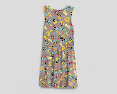 Foto 2 | Vestido Multicolor Las Chicas Superpoderosas para Niña