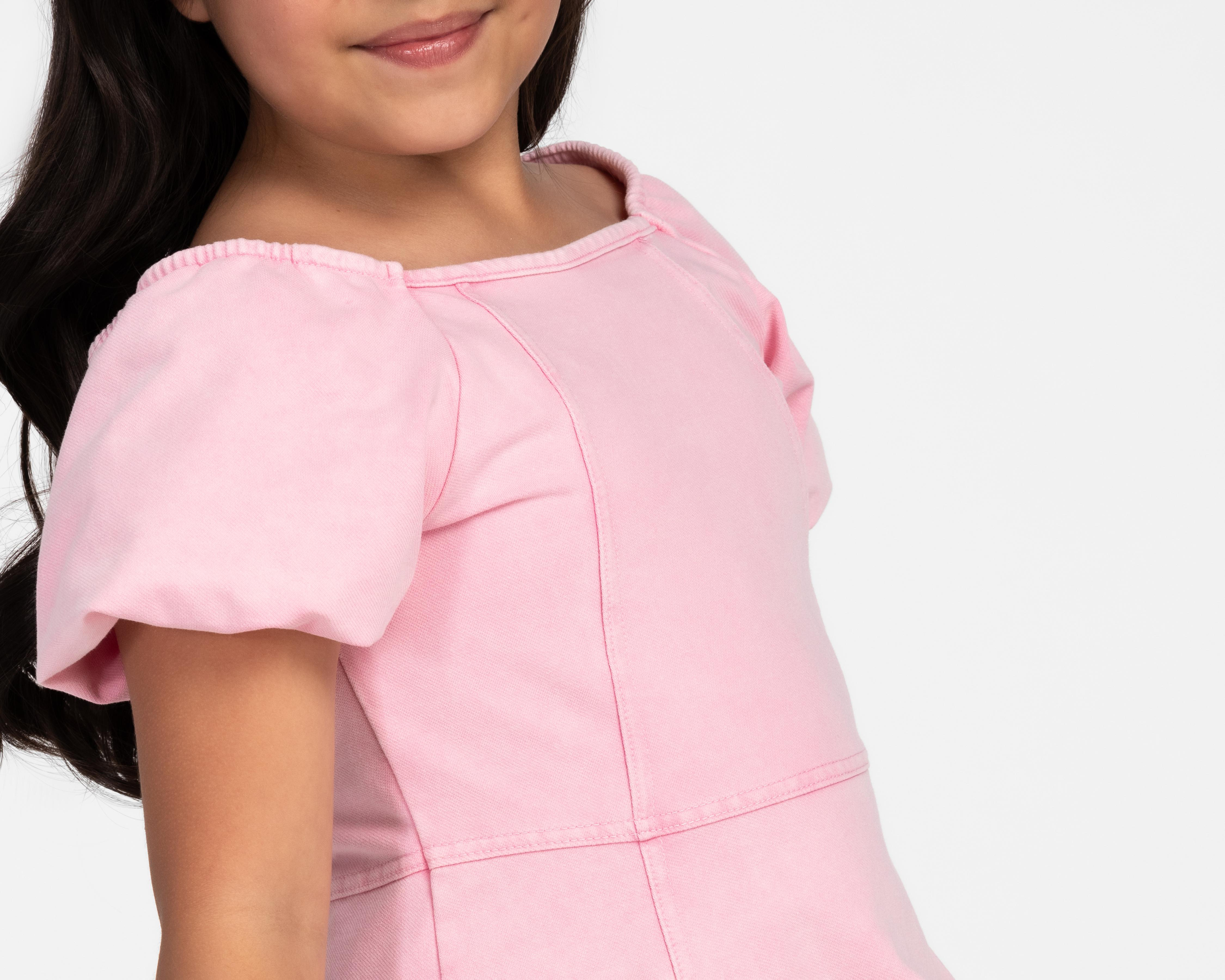 Foto 4 | Vestido Rosa Girls Attitude para Niña