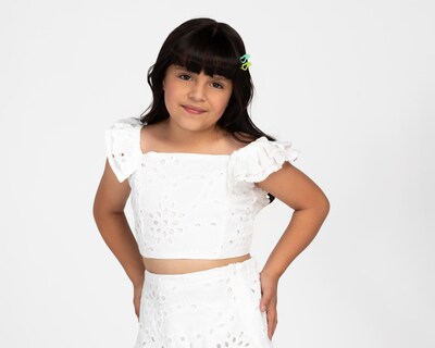 Foto 4 | Crop Top y Falda Refill para Niña