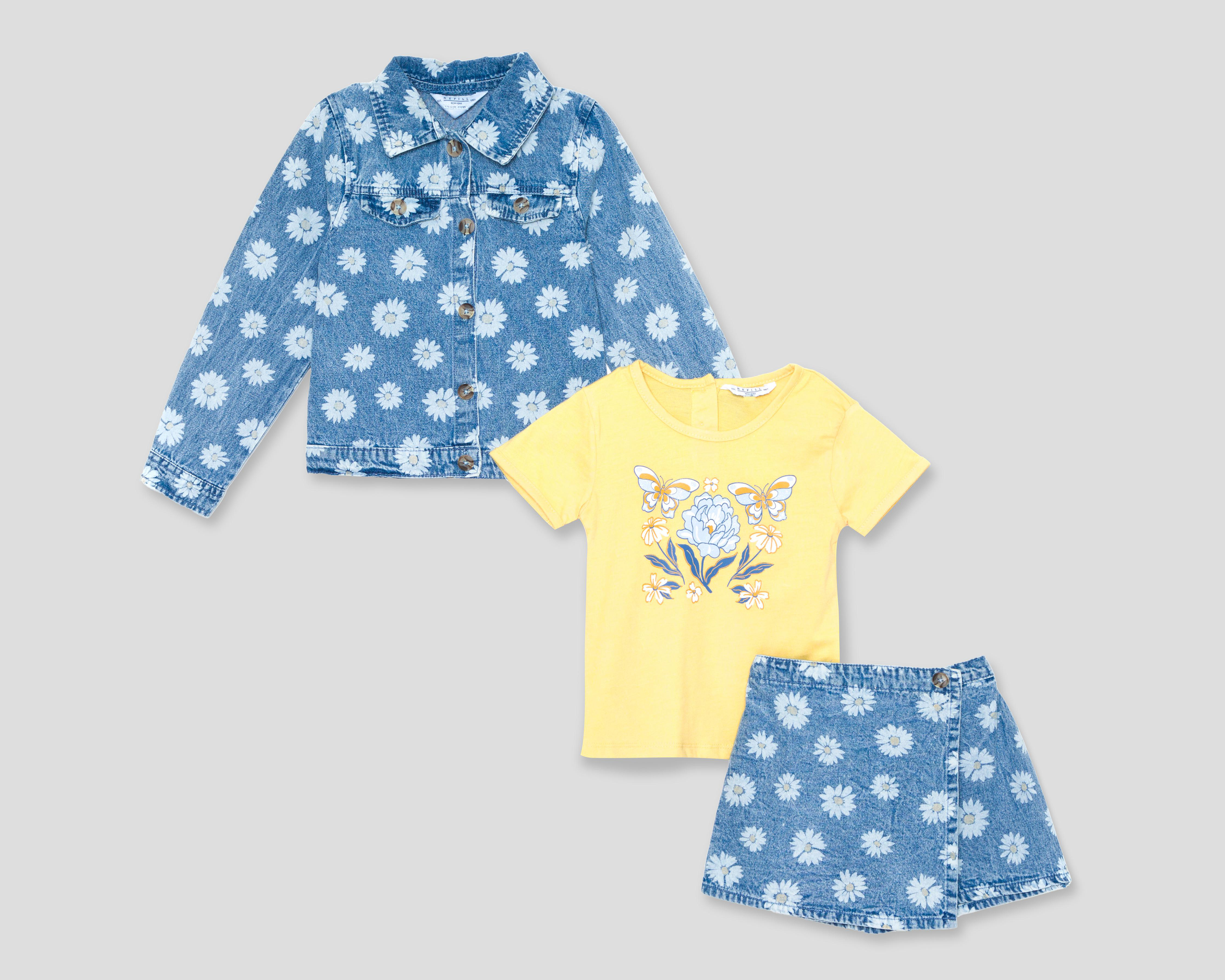 Conjunto Refill para Niña 3 Piezas