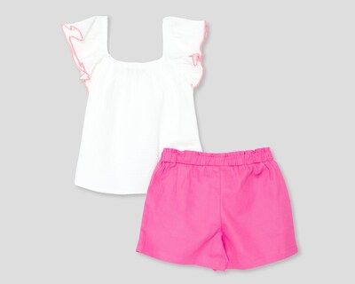 Foto 2 | Blusa y Short Girls Attitude para Niña