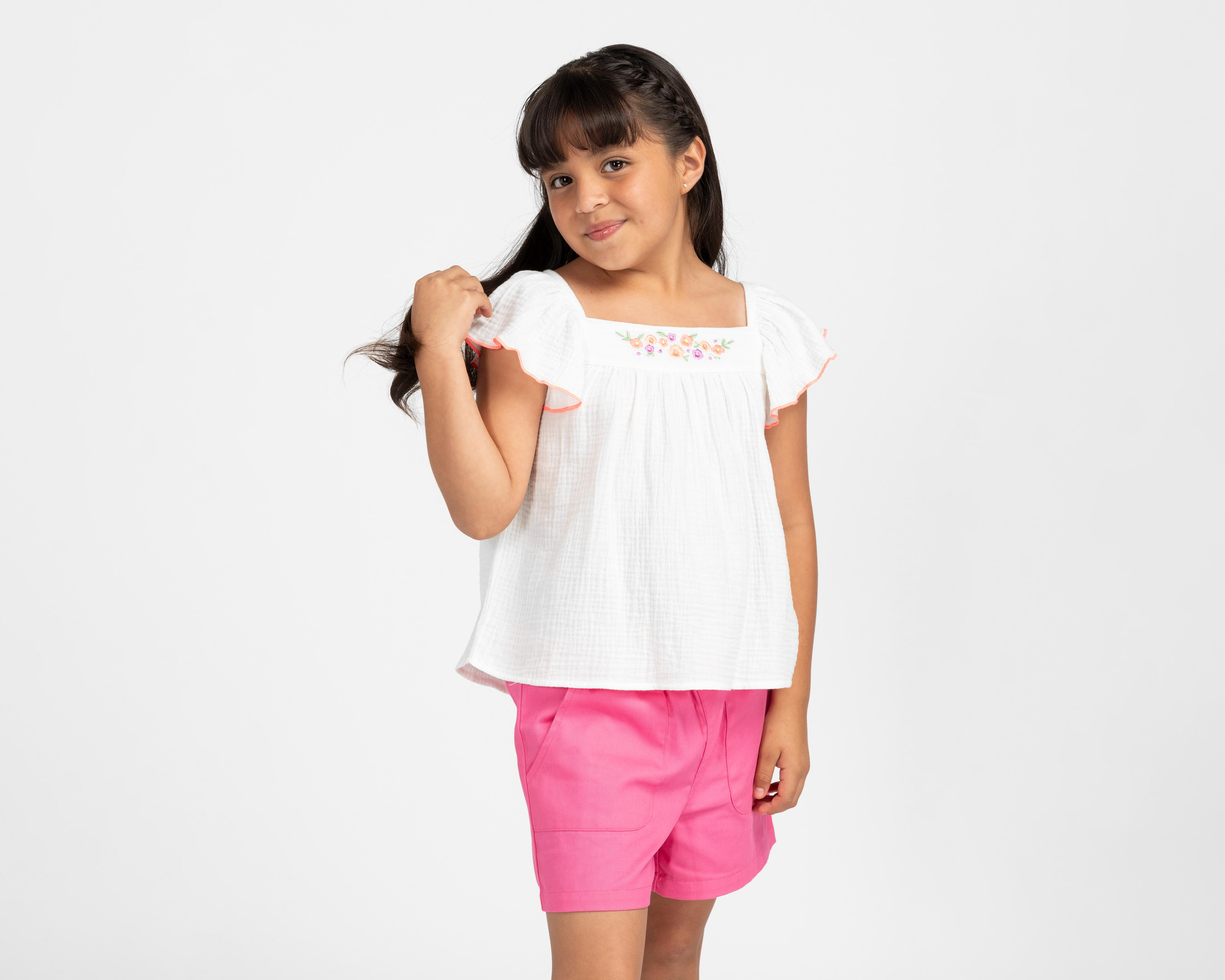 Foto 5 | Blusa y Short Girls Attitude para Niña