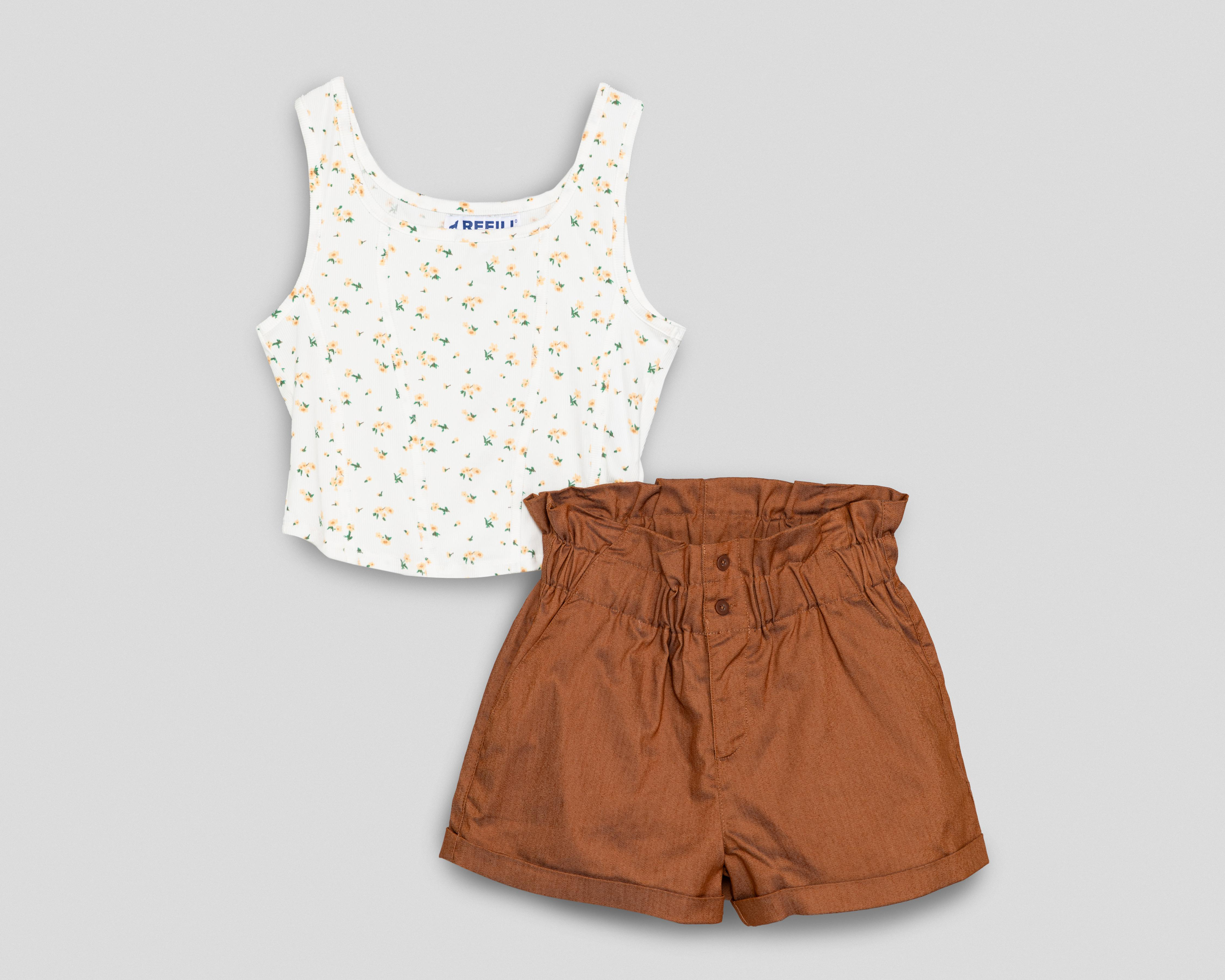 Foto 2 pulgar | Short y Playera Refill Juvenil
