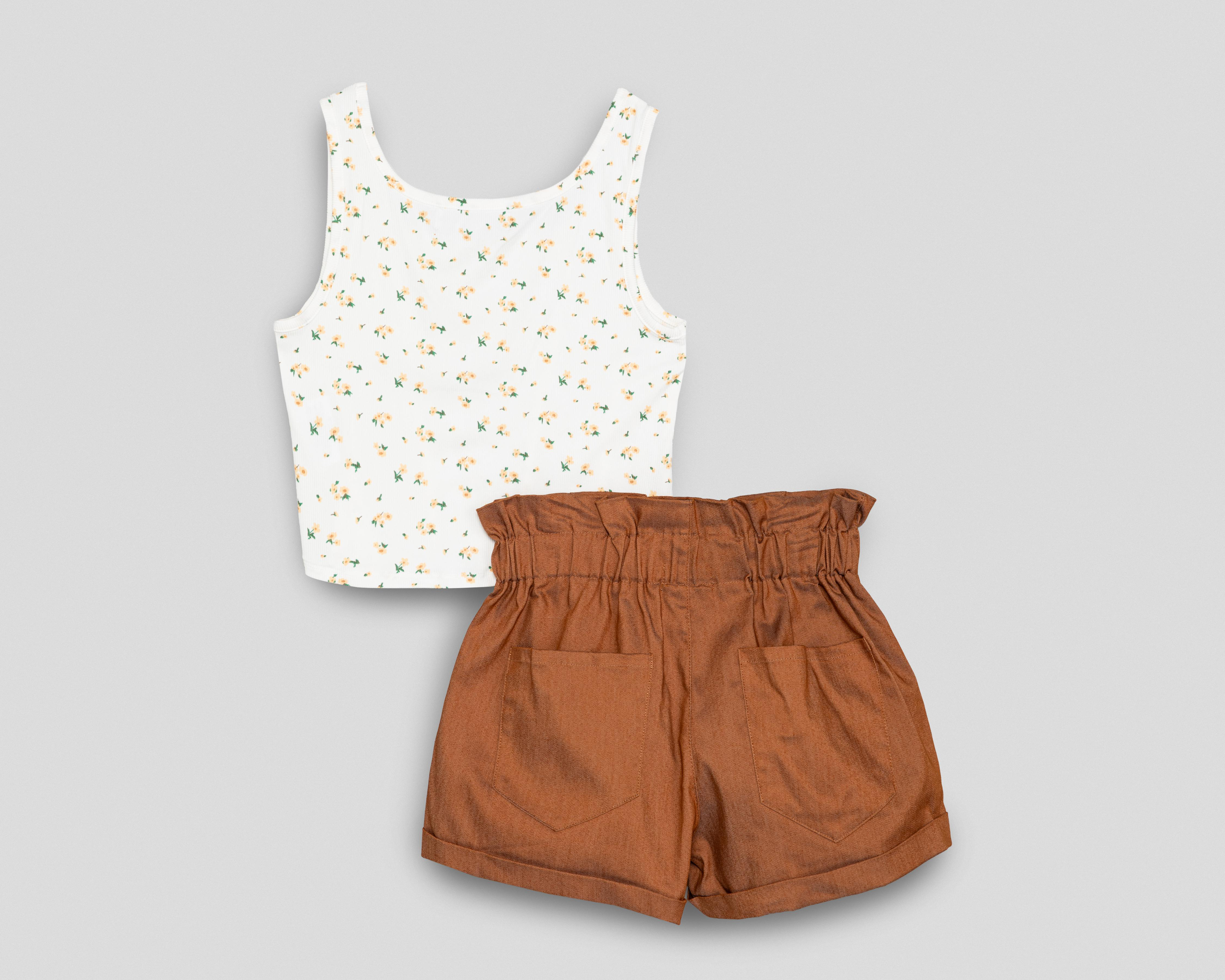 Foto 3 pulgar | Short y Playera Refill Juvenil