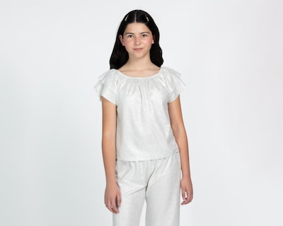 Foto 3 | Conjunto de Blusa y Pantalón Girls Attitude para Niña