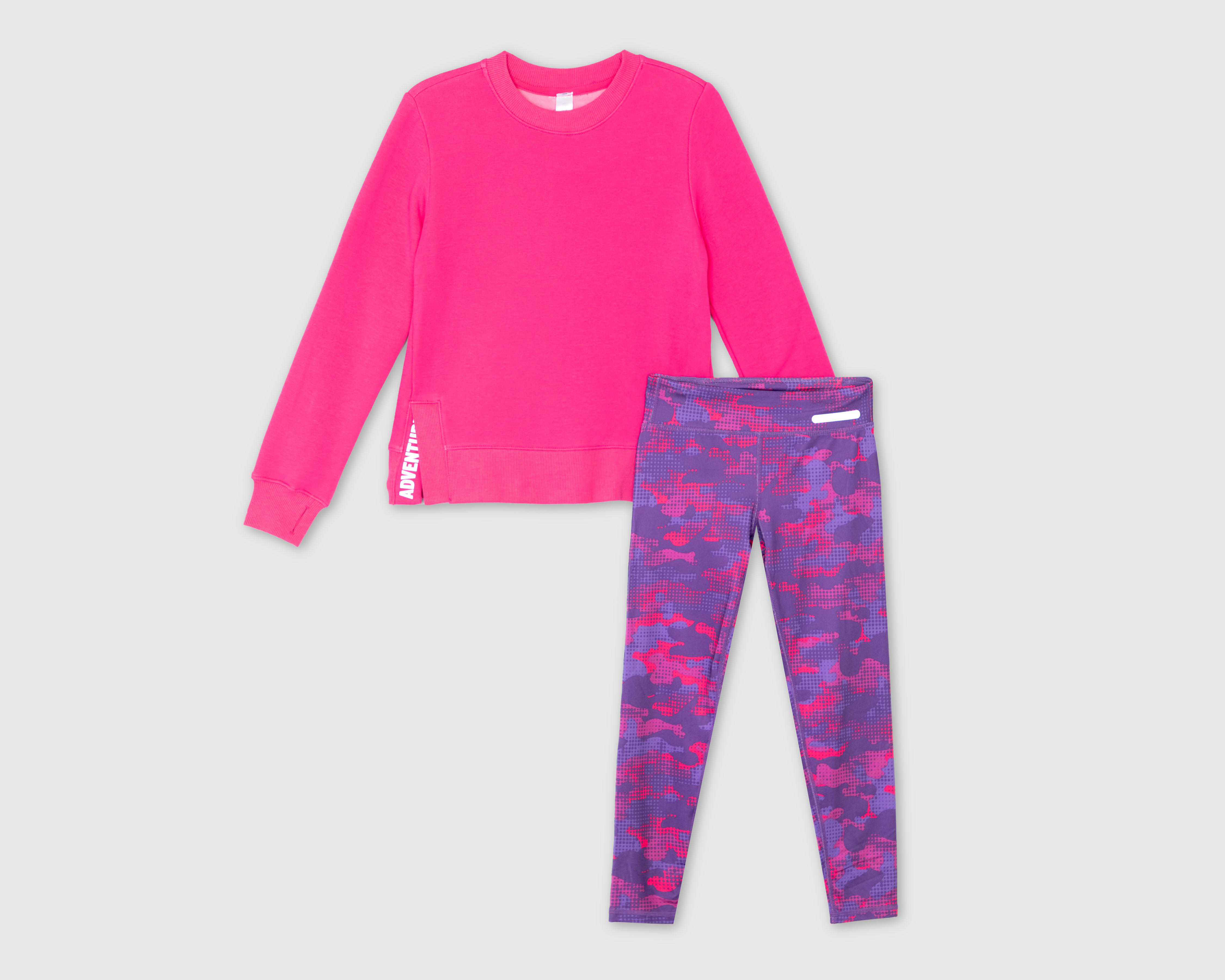 Sudadera y Leggings Sportline Deportivo para Niña