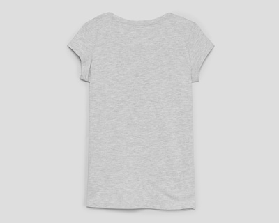Foto 2 | Playera de Cuello Redondo Gris Levi's Juvenil