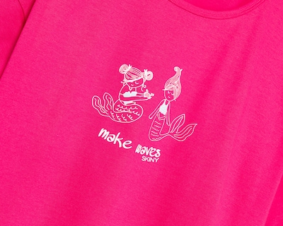 Foto 4 | Pijama para Niña Print de Sirenas Skiny