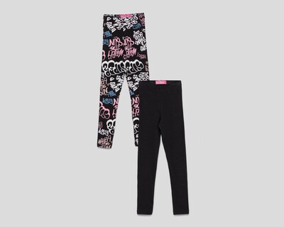 Foto 1 | Leggings Girls Attitude para Niña 2 Piezas