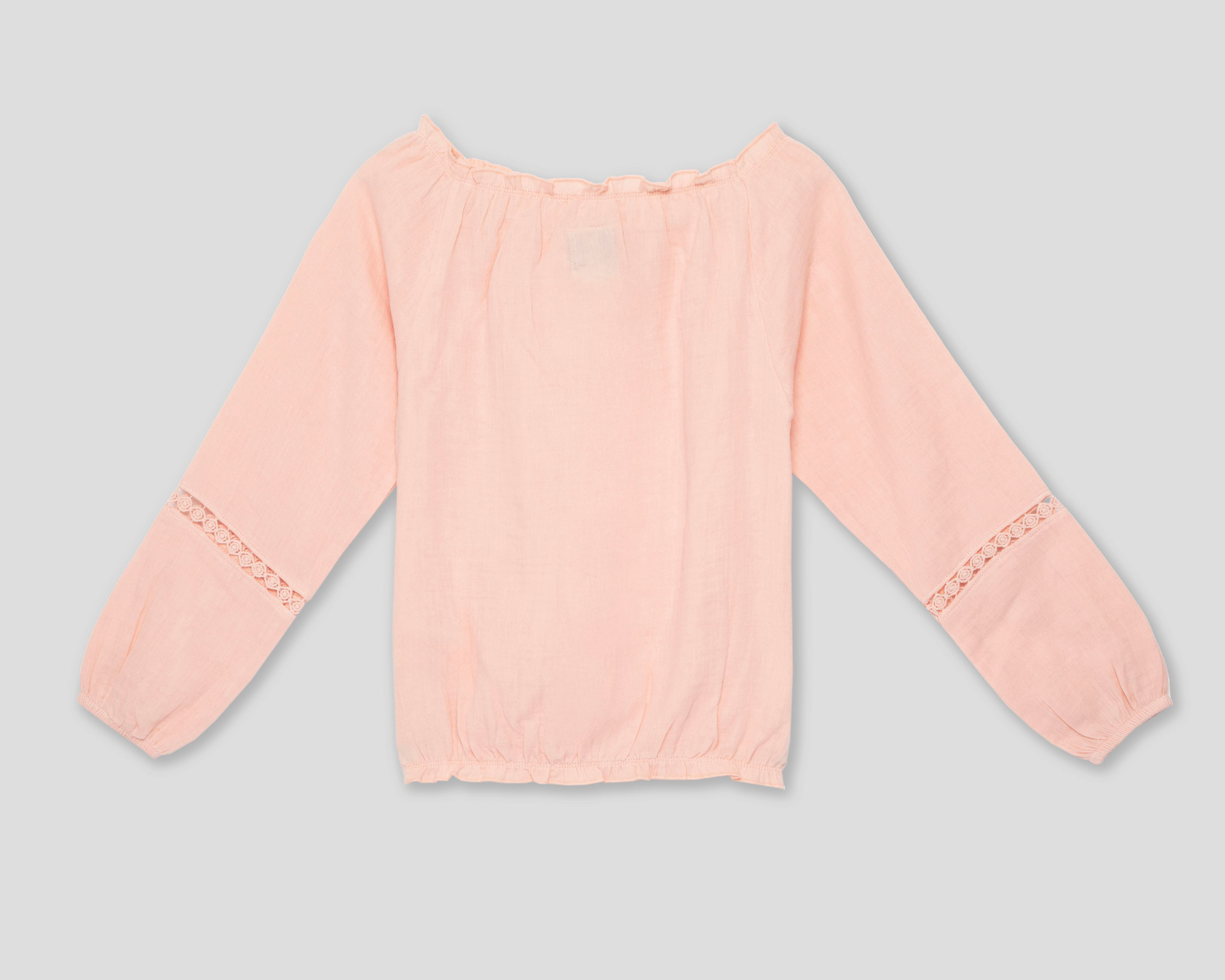 Foto 3 pulgar | Blusa Manga Larga Rosa Koko Noko para Niña