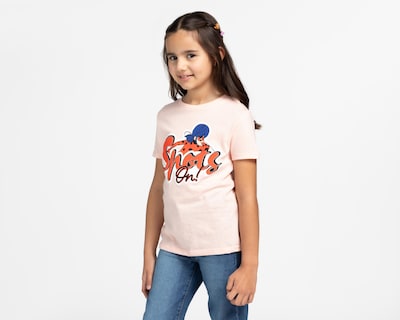 Foto 1 | Playera Miraculous Manga Corta Estampada para Niña