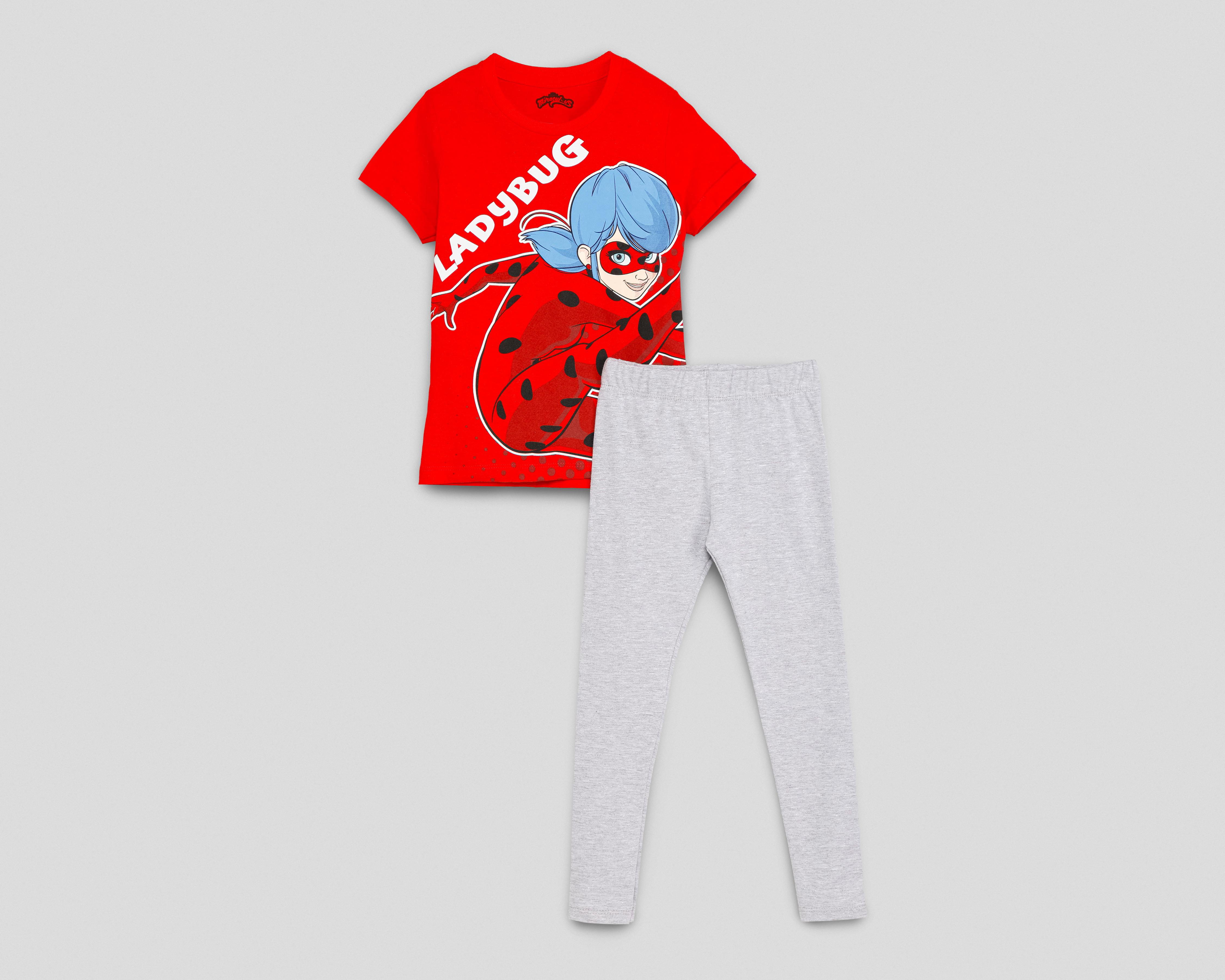 Conjunto de Playera y Pants Miraculous para Niña