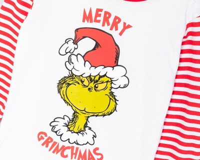 Foto 3 | Pijama Navideña para Niña Dr. Seuss