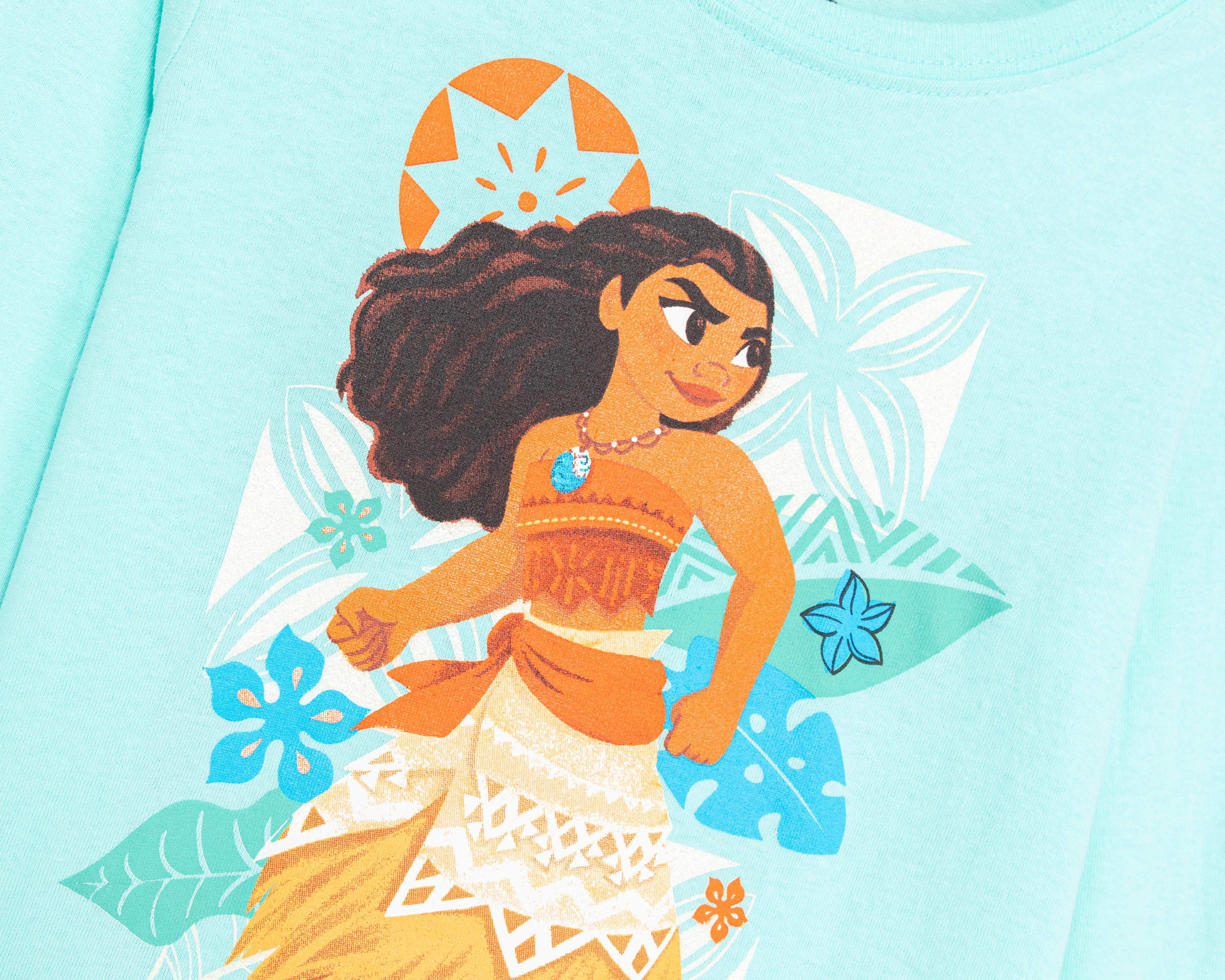 Foto 4 pulgar | Pijama para Niña Moana Disney