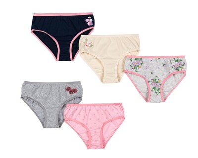 Foto 1 | Pantaleta Lovest para Niña 5 Piezas