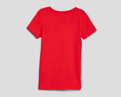 Foto 2 | Playera de Cuello Redondo Roja Action Gear para Niña