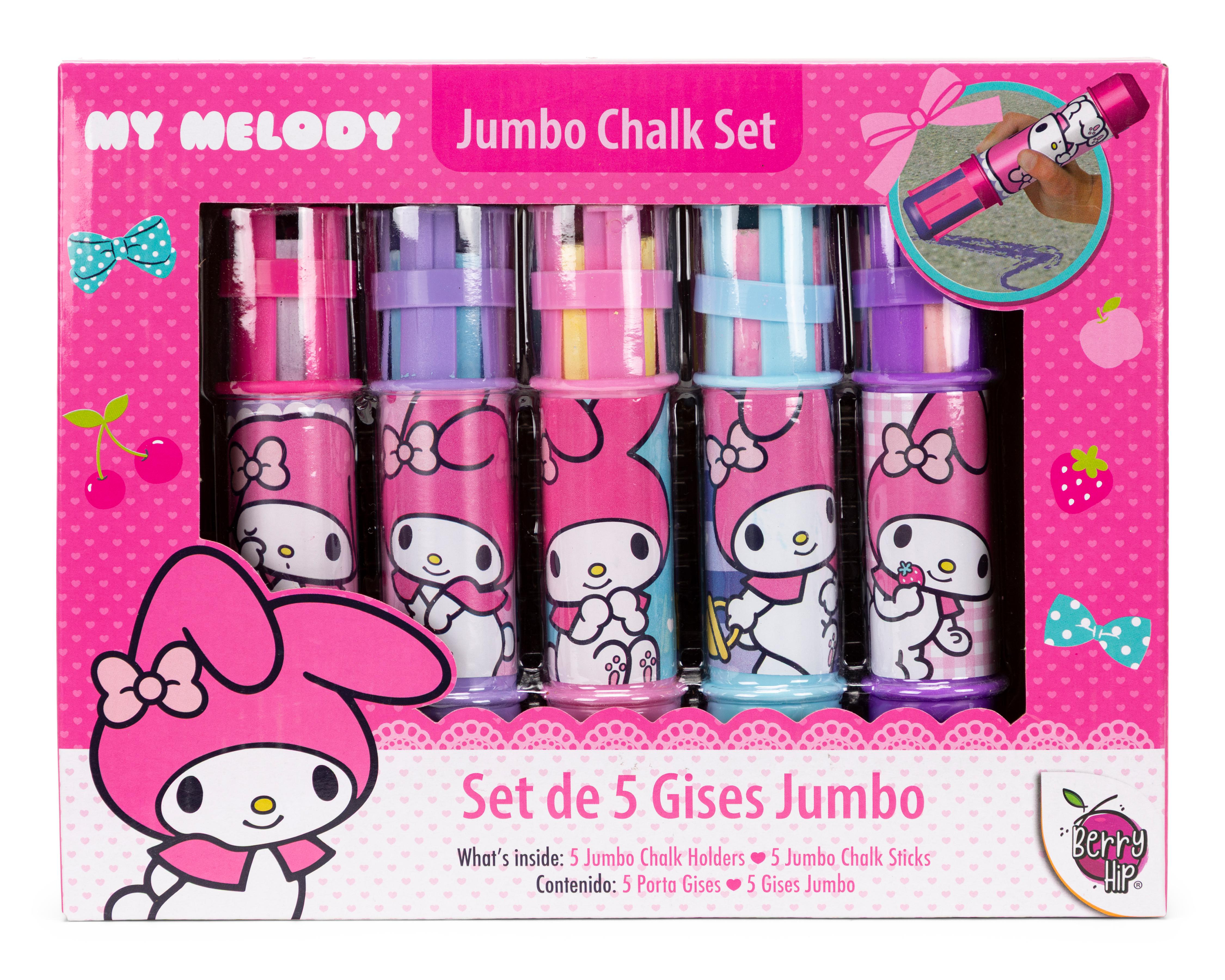 Foto 4 pulgar | Set de Gises Jumbo My Melody 10 Piezas