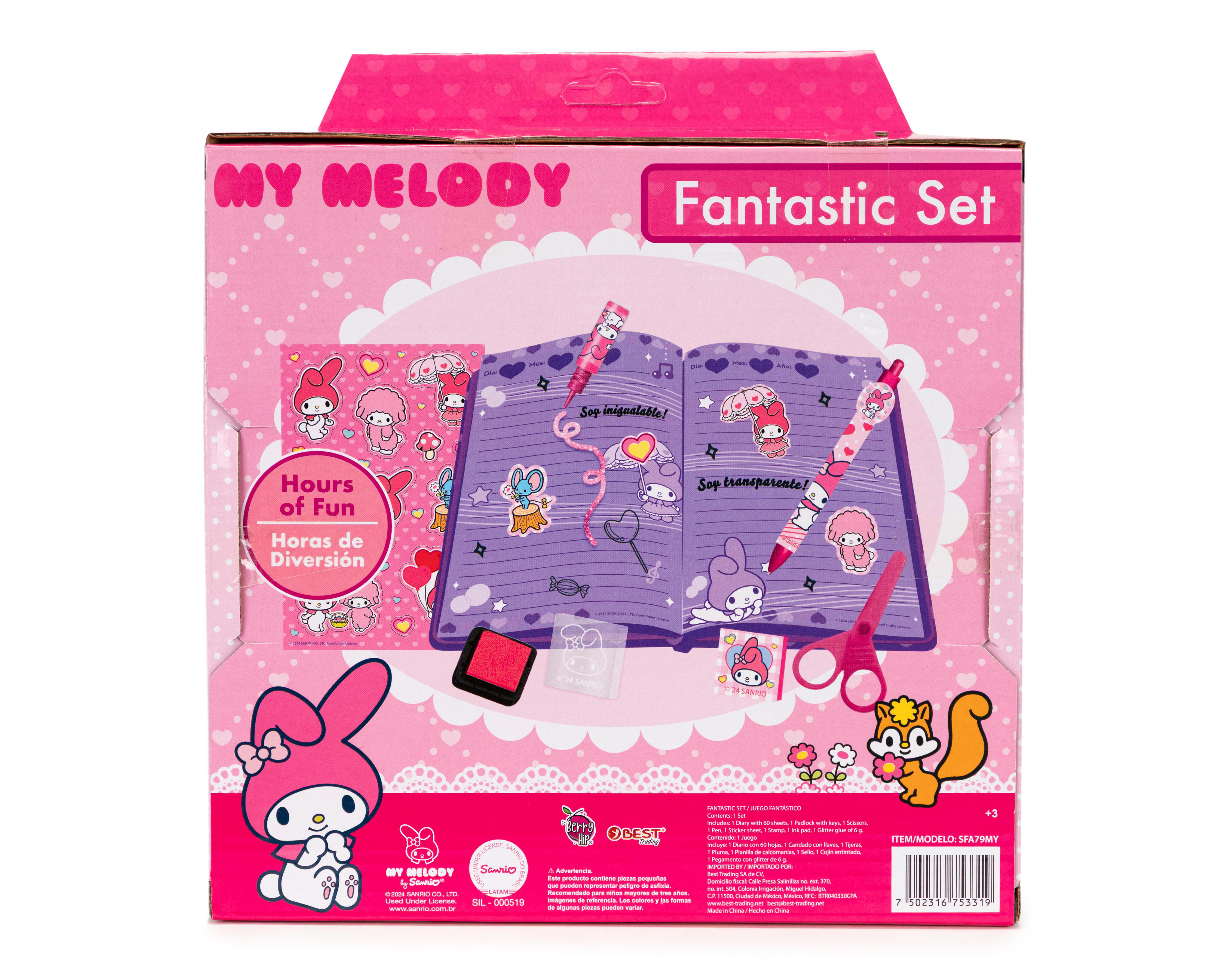 Foto 5 pulgar | Diario My Melody con Accesorios