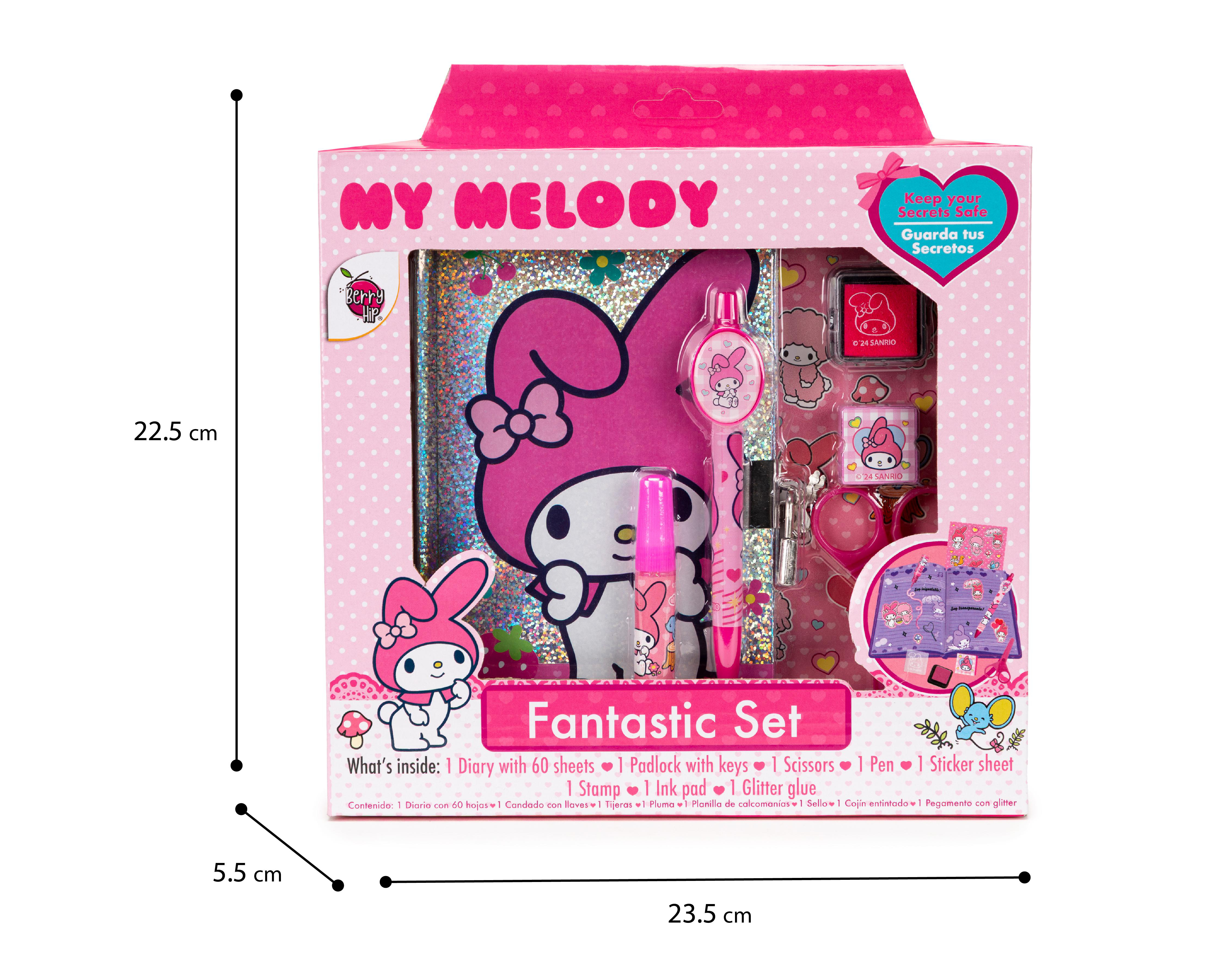 Foto 6 pulgar | Diario My Melody con Accesorios