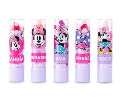 Foto 1 | Protector Labial Disney Minnie Mouse 5 Piezas