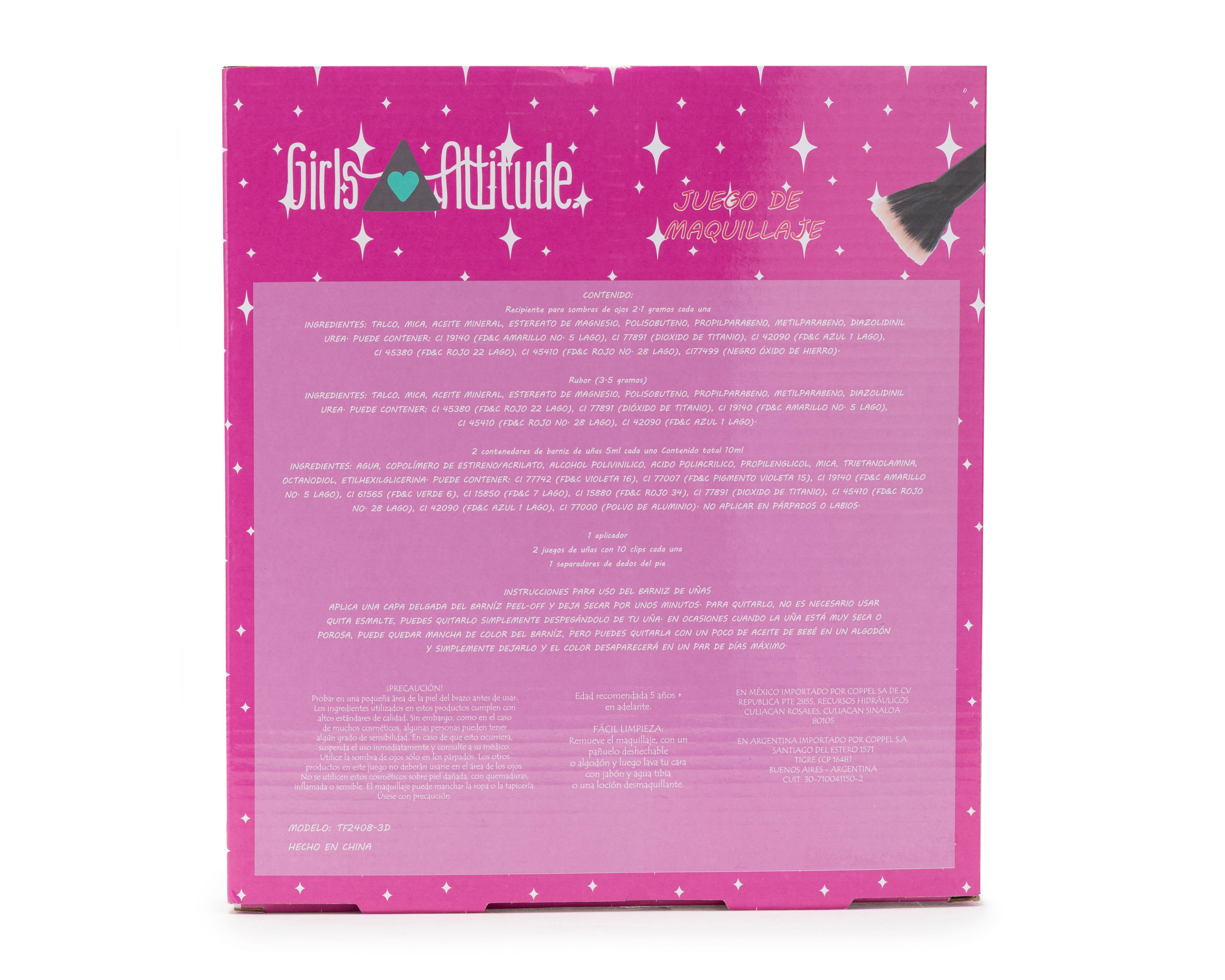 Foto 3 pulgar | Juego de Belleza Girls Attitude 26 Piezas