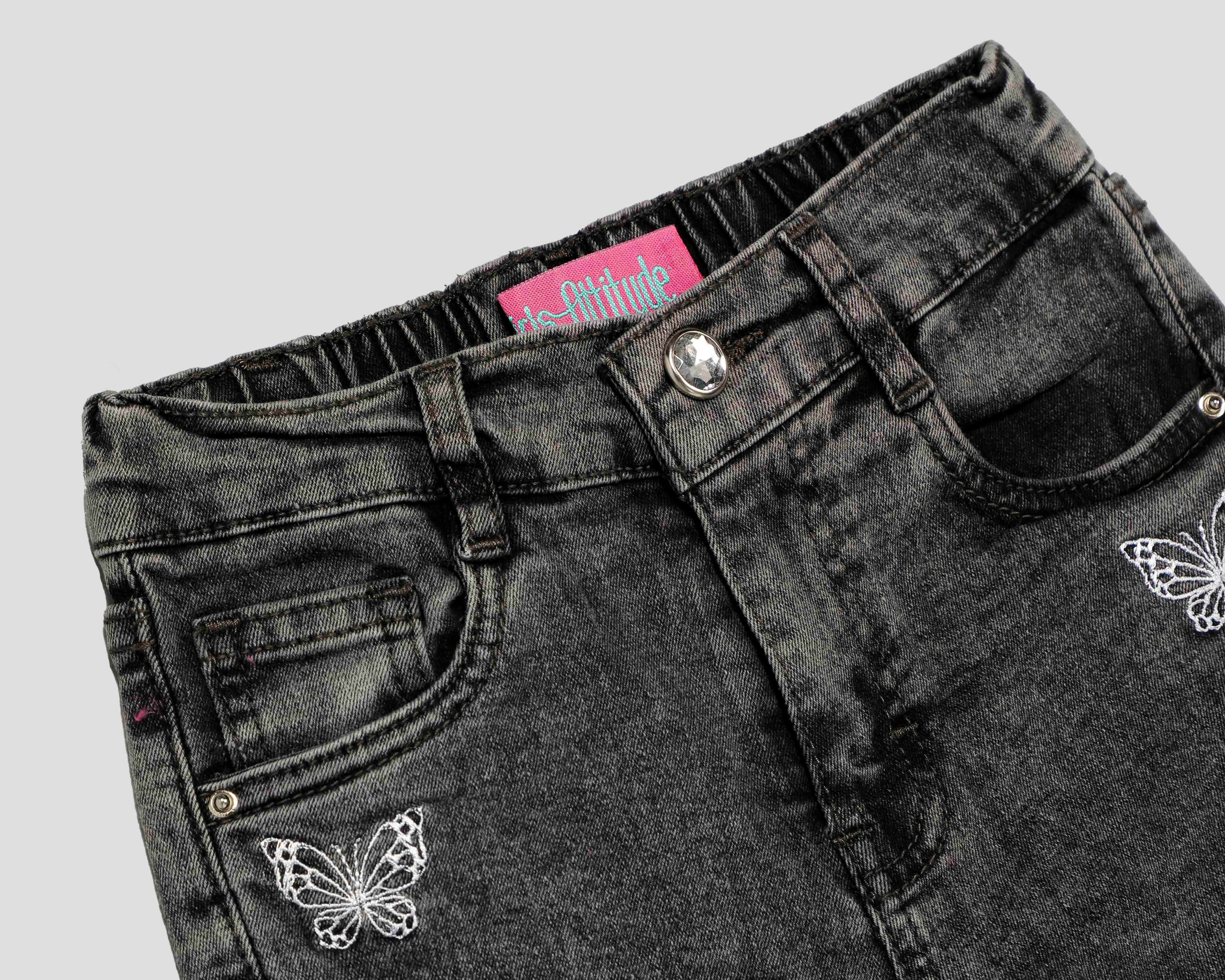 Foto 4 pulgar | Pantalón Girls Attitude Flare para Niña