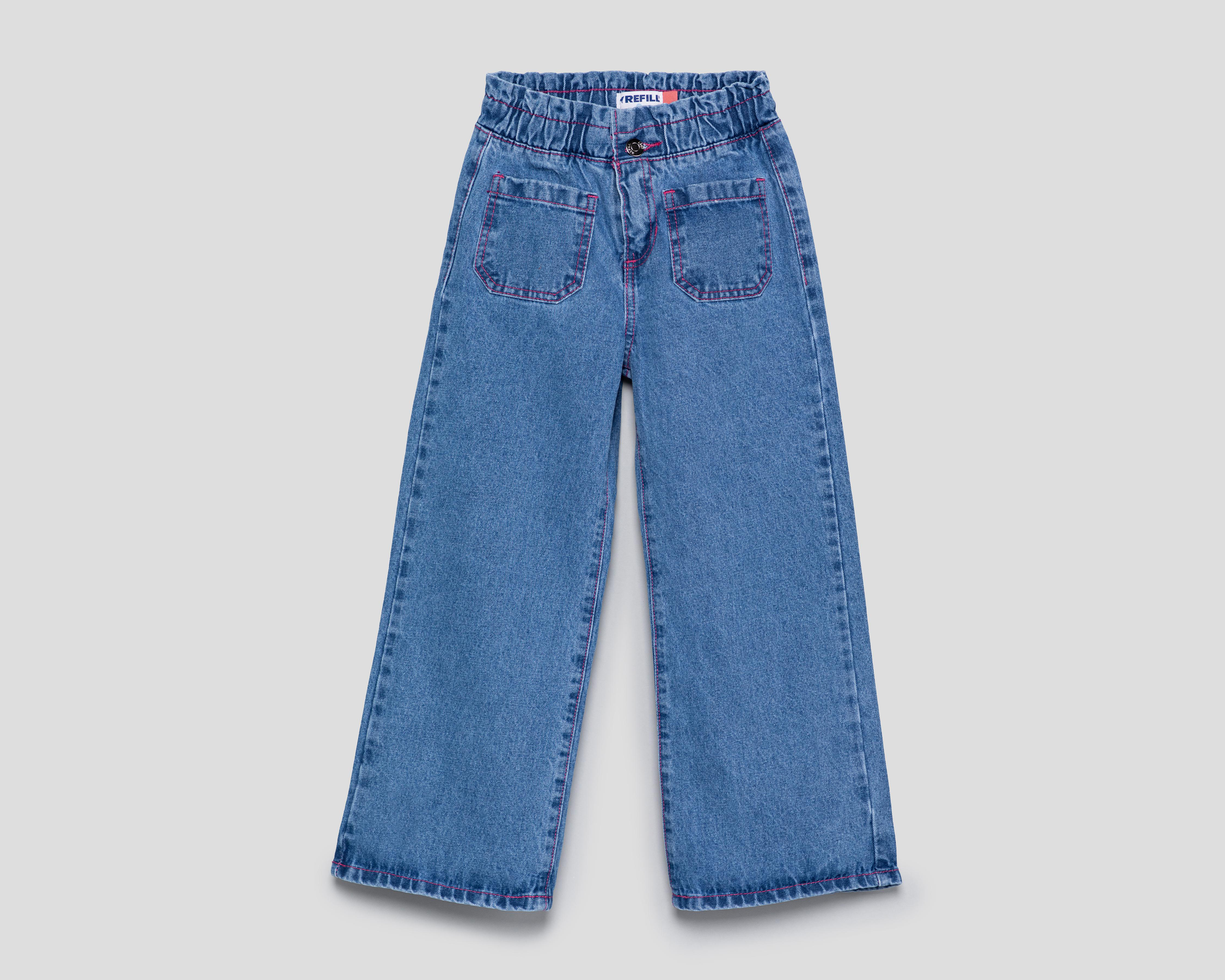 Pantalón Wide Leg Refill para Niña