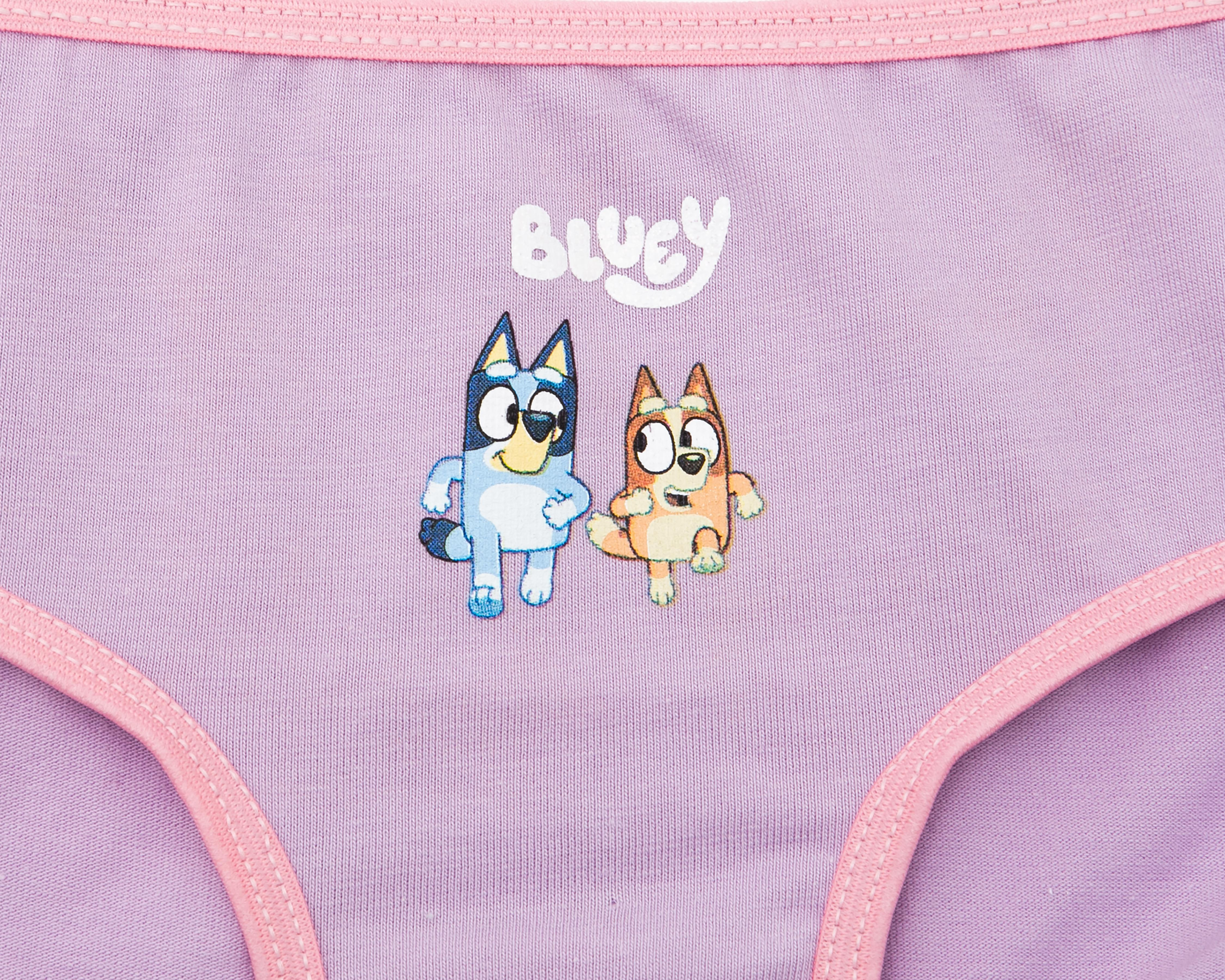 Foto 4 pulgar | Pantaleta Bluey para Niña 5 Piezas